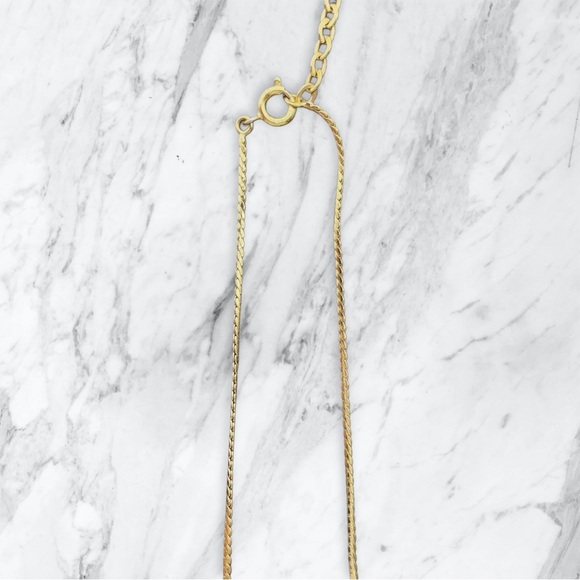 Christian Dior V-Shape Rhinestone Necklace - Picture 6 of 6